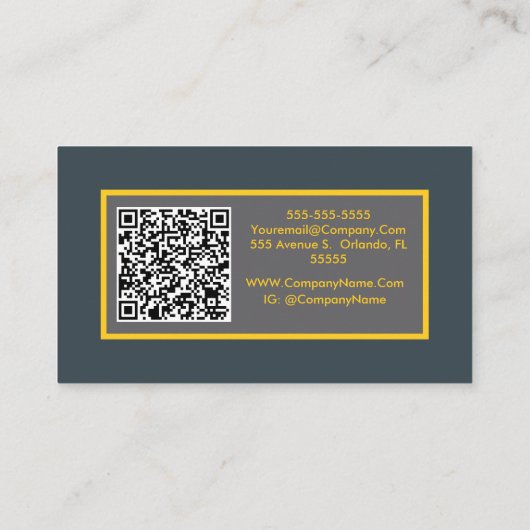 Carte De Visite Voyage Consultant Sunset (Dos)