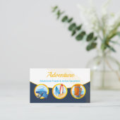 Carte De Visite Voyage d'aventure | Vacances actives (Debout devant)