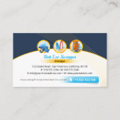 Carte De Visite Voyage d'aventure | Vacances actives (Dos)