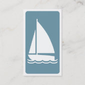 Carte De Visite voyage de mod (bateau à voile) (Dos)