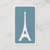 Carte De Visite voyage de mod (Tour Eiffel) (Dos)