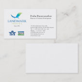 Carte De Visite Voyage historique (Devant / Derrière)