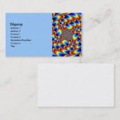 Carte De Visite Voyage spatial - Fractal (Devant / Derrière)