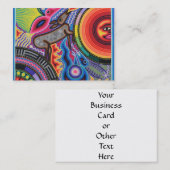 Carte De Visite Voyage tribal maya mexicain de Boho d'art d'Oaxaca (Devant / Derrière)