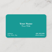 Carte De Visite Voyage / Vacances (Dos)