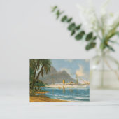 Carte De Visite Voyages tropicaux (Debout devant)