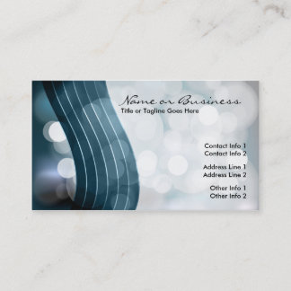 Carte De Visite voyants clignotants avec code QR