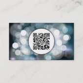 Carte De Visite voyants clignotants avec code QR (Dos)