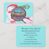 Carte De Visite Voyez le professionnel de perle de beauté (Devant / Derrière)