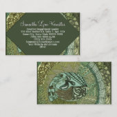 Carte De Visite VPQ - Tons verts (Devant / Derrière)