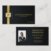 Carte De Visite Vrai agent immobilier professionnel - ajoutez (Devant / Derrière)