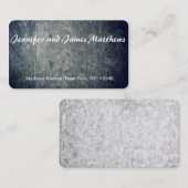 Carte De Visite vrai arrière - plan (Devant / Derrière)