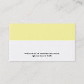 Carte De Visite Vrai désert Southwes de gestionnaire immobilier (Dos)