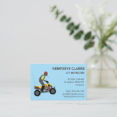 CARTE DE VISITE VTT (Debout devant)