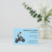 CARTE DE VISITE VTT (Debout devant)