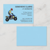 CARTE DE VISITE VTT (Devant / Derrière)