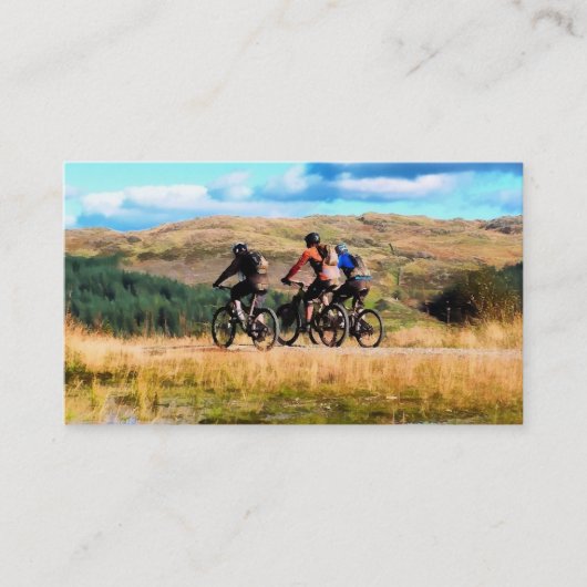 CARTE DE VISITE VTT (Devant)