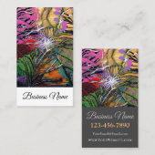 Carte De Visite Vue Artiste (Devant / Derrière)