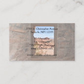 Carte De Visite Vue cabine sur la Vallée du Feu (Dos)