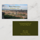 Carte De Visite Vue de Lyon (Devant / Derrière)
