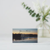 Carte De Visite Vue de matin (Debout devant)