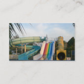 Carte De Visite Vue de piscine (Dos)