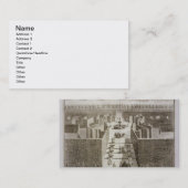 Carte De Visite Vue des huit statues de Castellazzo dans à (Devant / Derrière)