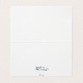 Carte De Visite Vue nocturne depuis Flight Mug (Intérieur déplié)