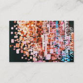 Carte De Visite Vue nocturne depuis le vol (Devant)