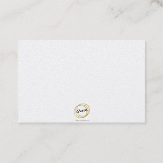 Carte De Visite Vue nocturne depuis le vol