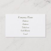 CARTE DE VISITE VUES DES ALLES (Dos)