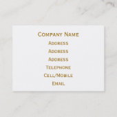 CARTE DE VISITE VUES DES ALLES (Dos)