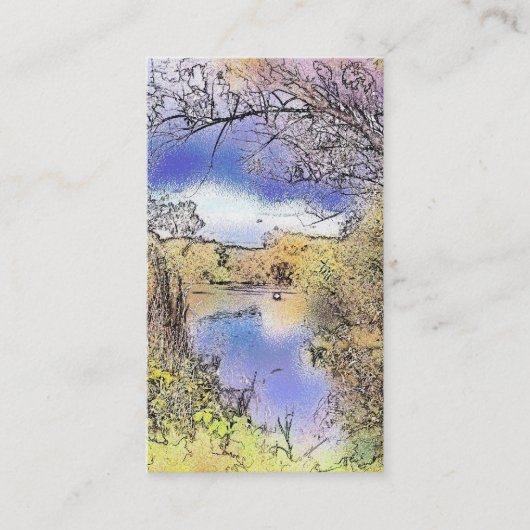 CARTE DE VISITE VUES SUR L'ANGLETERRE (Devant)