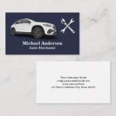 Carte De Visite VUS blanc | Dépouille (Devant / Derrière)