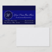 Carte de visite W personnalisé (Devant / Derrière)