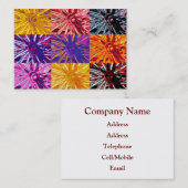 CARTE DE VISITE WAGON WHEEL (Devant / Derrière)