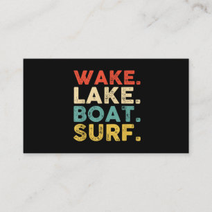 Carte De Visite Wake Surfing Wake Surf Wake Surfing Rope Wake Surf
