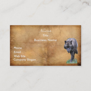 Carte de visite WALF WALF ou carte de profil