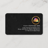 Carte De Visite Wall Grunge Paint Painter Service (Dos)