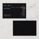 Carte De Visite Wall Mural Painter  (Devant / Derrière)