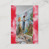 Carte De Visite Wall Painter  (Dos)