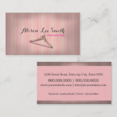 Carte De Visite Wardrobe Stylist (Devant / Derrière)