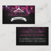 Carte De Visite Wardrobe Stylist (Devant / Derrière)
