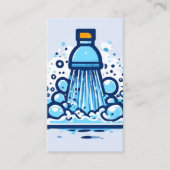 Carte De Visite WASH with QR code (Devant)