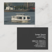 Carte De Visite Water Bus, Cardiff Bay (Devant / Derrière)