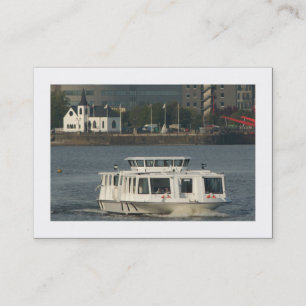 Carte De Visite Water Bus, Cardiff Bay (Bordé)