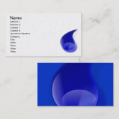 Carte De Visite water_drop_2_Vector_Clipart (Devant / Derrière)