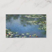 Carte De Visite Water Lilies (1906) par Claude Monet (Dos)