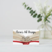 CARTE DE VISITE WATERCOLOR (Debout devant)