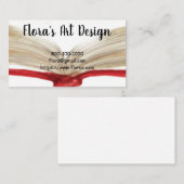 CARTE DE VISITE WATERCOLOR (Devant / Derrière)